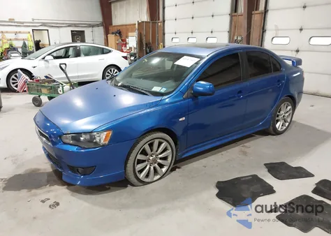 2009 Mitsubishi Lancer Gts из США, поврежденный, VIN JA3AU86W69U001905